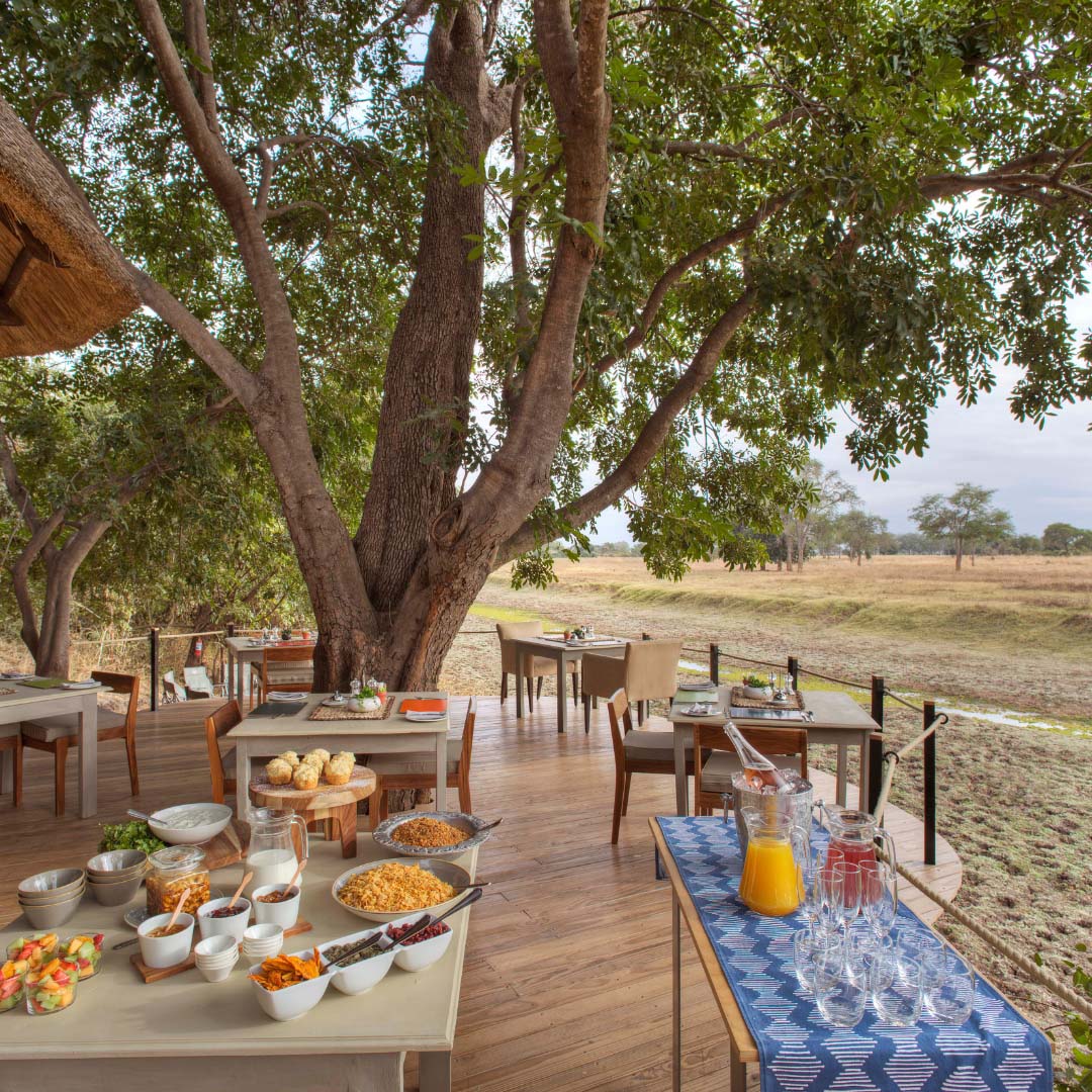 Dusty Boots Travel - Lion Camp - Breakfast