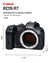 Canon EOS R7 (Body Only), Mirrorless Vlogging Camera, 4K 60p Video, 32.5 MP Image Quality, DIGIC X Image Processor, Dual Pixel CMOS AF, Subject Detection, for Professionals and Content Creators