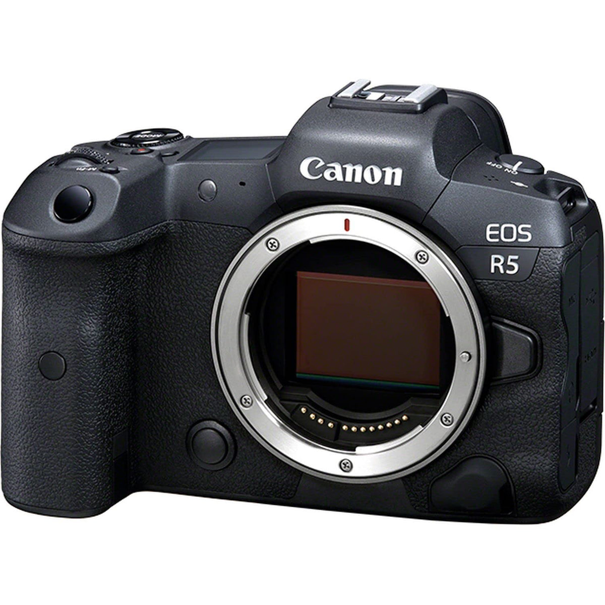 Canon EOS R5 Full-Frame Mirrorless Camera - 8K Video, 45 Megapixel Full-Frame CMOS Sensor, DIGIC X Image Processor, Up to 12 fps Mechanical Shutter (Body Only)